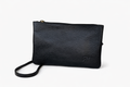 Cartera Doble - Cuero Negro Grano A Pedido
