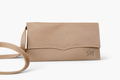 Cartera Mini - Cuero Beige A Pedido