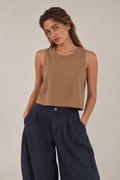 Polera Ram Verano - Algodón Pima Camel
